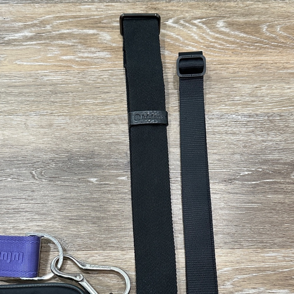 Like New! lululemon Now and Always Black Crossbody with Three Straps! - Picture 10 of 12
